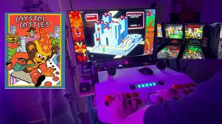 ATARI Crystal Castles Strategy Tips Retro Legends Arcade on X-Arcade!