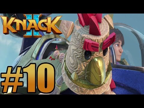 KNACK 2 Gameplay Walkthrough Part 10 Boss - Ps4 Pro No Commentary