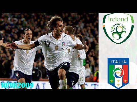 Republic of Ireland vs Italy 10/10/2009 ● World Cup qualifiers 2010 (UEFA, Group 8, M9)