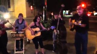 The Campbell Express "Gospel Medley" Asheville street music