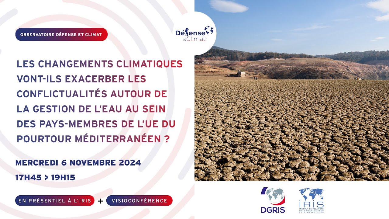 Les changements climatiques exacerberont-ils les conflits liés à l’eau dans les pays du Sud de l'UE?