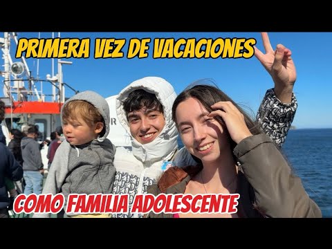 Caos y amor en el Sur: Mi novio, nuestro hijo y mi familia hacia Chiloé ⛴️🚘🌊