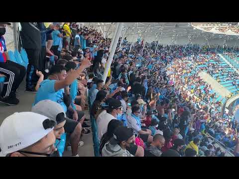 "Iquique ya estuvo en primera" Barra: Furia Celeste &bull; Club: Deportes Iquique