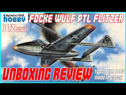 Special Hobby 72004 Focke-Wulf PTL Flitzer 1/72 Neu Bauteile versiegelt