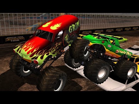 Grim Drag Race From All Levels - Monster Truck Destruction