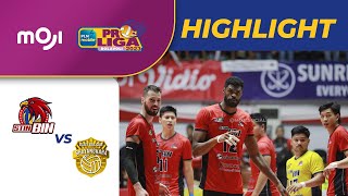Download lagu Jakarta STIN BIN VS Jakarta Bhayangkara Presisi (3-2) | Highlight FINAL FOUR PLN Mobile Proliga 2023 mp3