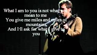 Phillip Phillips - &quot;Volcano&quot; lyrics - Studio recording