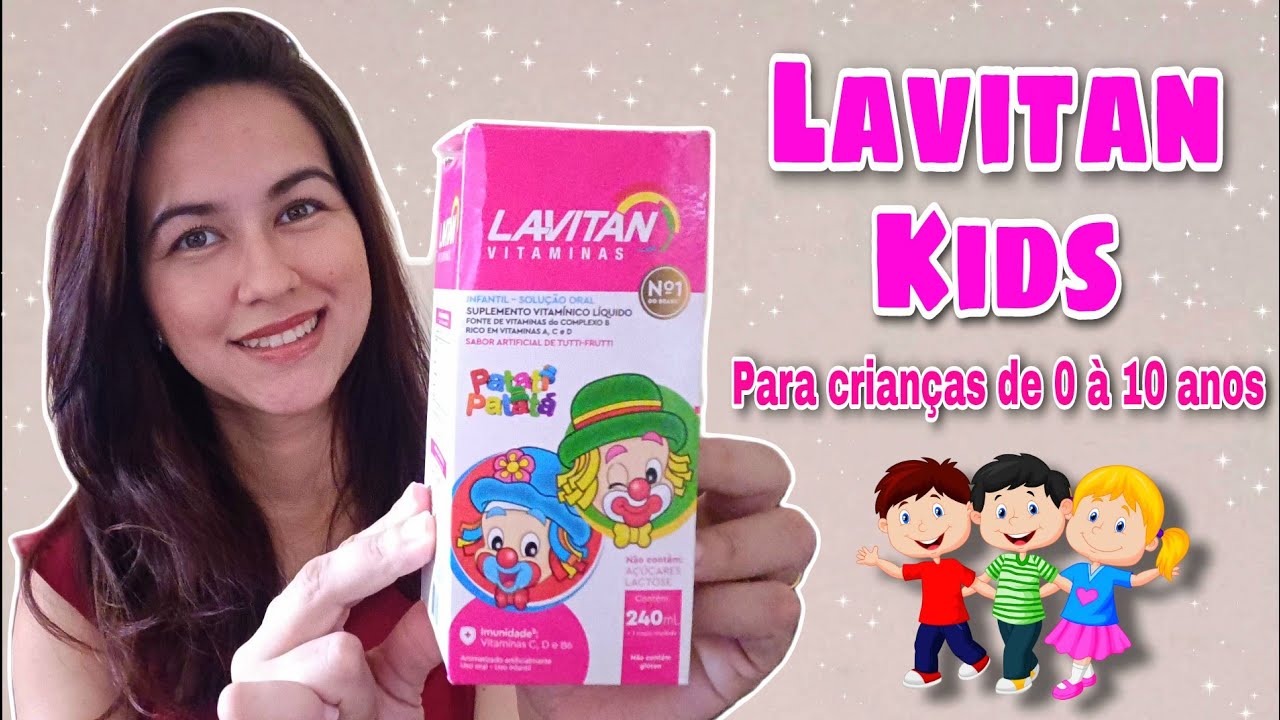 LAVITAN KIDS PATATI E PATATÁ - VITAMINA PARA CRIANÇAS