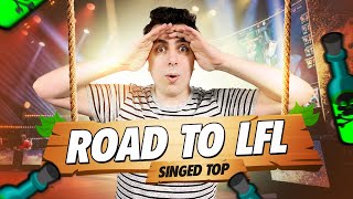 JE VAIS REJOINDRE LA LFL AVEC MON SINGED TOP SUR LOL !!