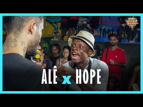 (FICOU SINCERO 🔥) ALÊ x HOPE - 2ª FASE - Roda Cultural da Rocinha: 133ª EDIÇÃO
