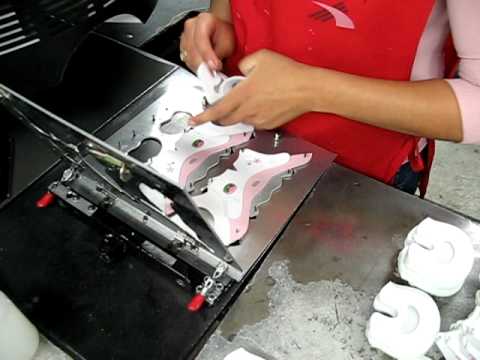 Загрузка палетты (шаблона) на Orisol Vtack. Детская обувь.