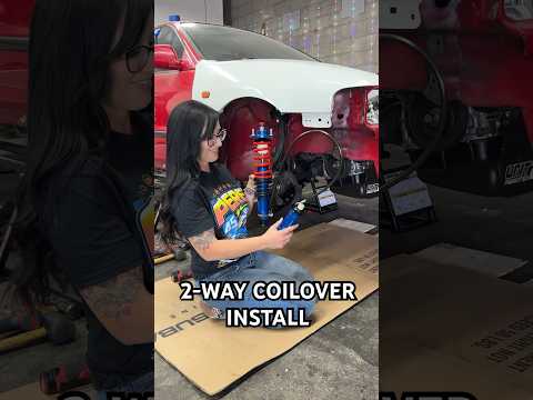 JRZ 2-WAY Coilover Install on my Integra!
