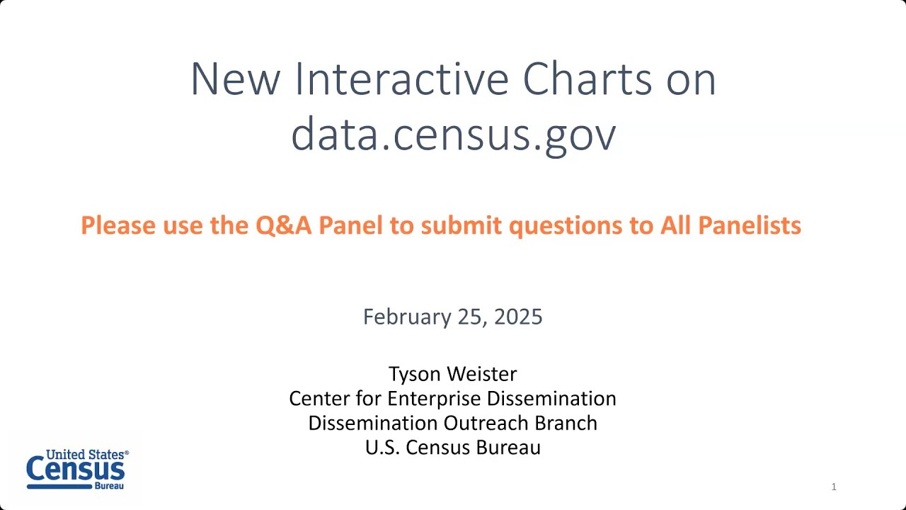 New Interactive Charts on data census gov