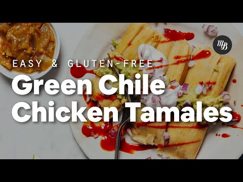 Easy Green Chile Chicken Tamales | Minimalist Baker...