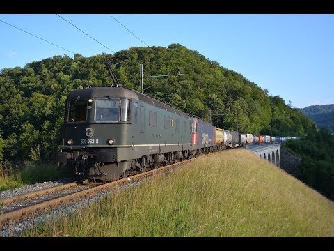 Bahnverkehr am 11.07.18 – "Umleitungsverkehr am alten Hauenstein"