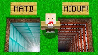 JANGAN SAMPAI KALIAN SALAH PILIH LUBANG DI MINECRAFT!