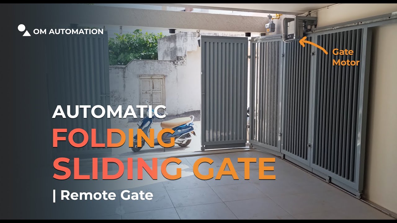 Automatic Sliding Folding MS Gate | Remote Control Gate