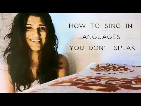 HOW I SING IN 12 LANGUAGES | Shashaa Tirupati | TUTORIAL