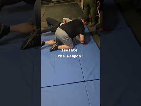 Chris & Mick working the ground when a knife is pulled #selfdefense #closequarterdefense #pccpitt