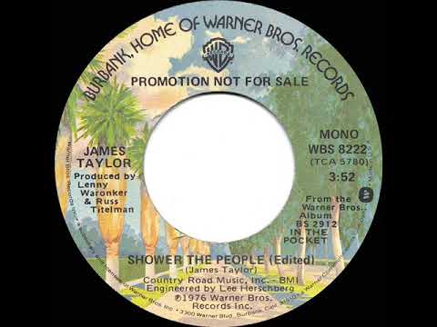 1976 James Taylor - Shower The People (mono radio promo 45)