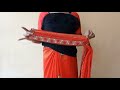 Beginners Saree Draping Step By Step NEERU STYLES
