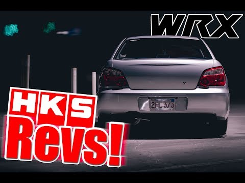 HKS Hi-Power Exhaust Subaru WRX Revs