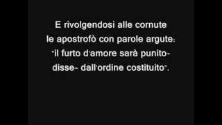 Bocca di rosa - Fabrizio De Andrè - lyrics testo