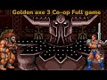 Golden Axe 3 Full Game With Proud Cragger Kain Grinder