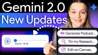 🚀 Google Gemini’s New Update Is INSANE (2025 Features 🤯) -  Deep Research, Canvas, Audio Overview