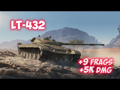 LT-432 - 9 Frags 5K Damage - Saved everyone! - World Of Tanks