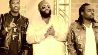 Rick Ross - Pandemonium ft Meek Mill &amp; Wale Lyrics