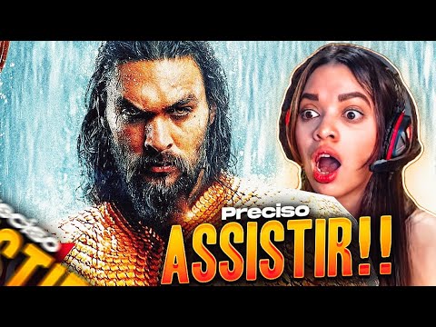 (2 EM 1) REAGINDO aos Raps do Aquaman - (7 MINUTOZ & TKRAPS)