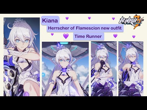 Honkai Impact - Beta test 5.3 Kiana Herrscher of Flamescion new outfit | Time runner