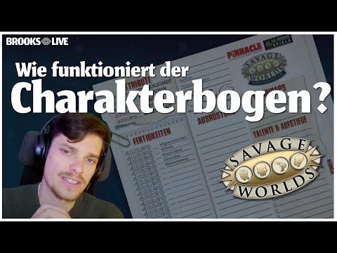 Charaktererstellung #1 - Charakterbogen | Savage Worlds | Grundlagen 🎲
