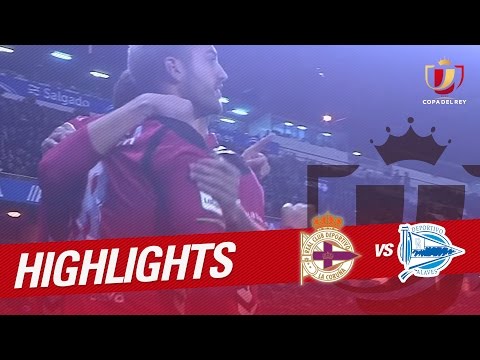 Resumen de Deportivo de la Coruña vs Deportivo Alavés (2-2)