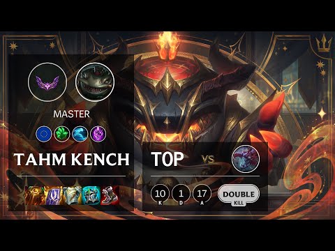 Tahm Kench Top vs Cho'Gath - EUW Master Patch 12.4
