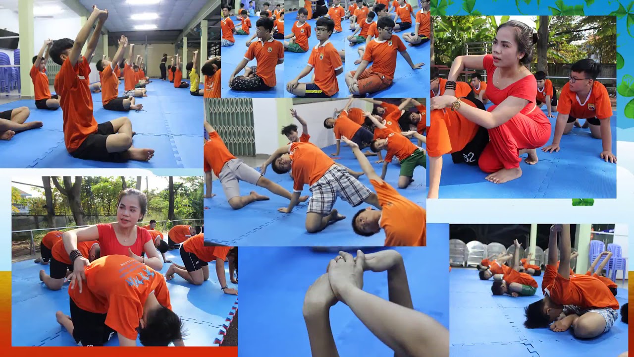 Trẻ em cũng thích Tập YoGa