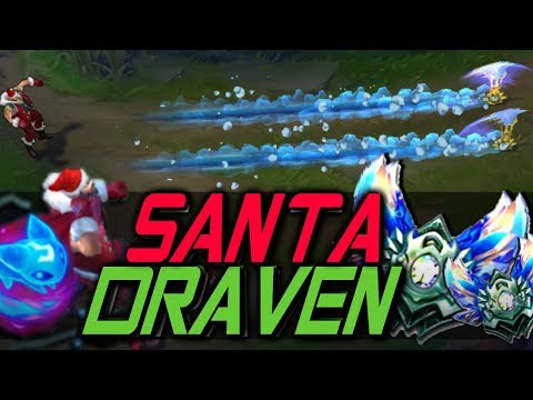 SANTA DRAVEN!! TP in •HIGH ELO• -NEW SKIN- [Best Moments] - Best Draven World - Vincent´s Draven