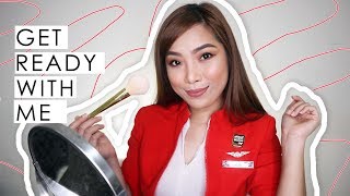 GET READY WITH ME TO WORK: Cabin Crew Edition #2