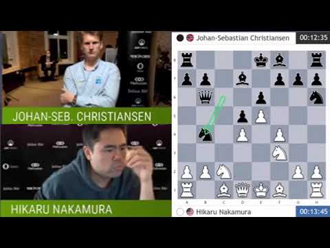 TOO STRONG!! Hikaru Nakamura vs Johan Christiansen || New In Chess 2021 - R9