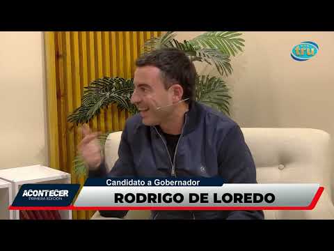 Marcos Juárez: Rodrigo de Loredo estuvo en exclusiva en Acontecer