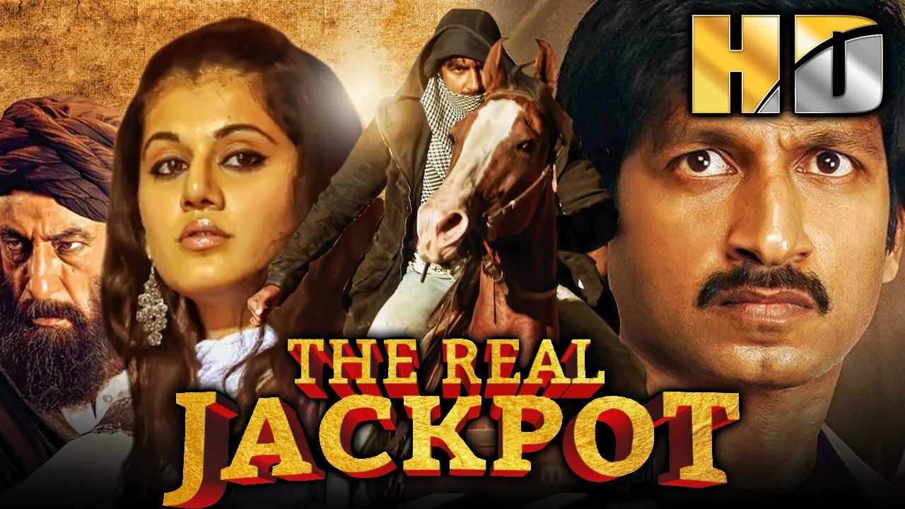 द रियल जैकपोट  (The Real Jackpot) | Gopichand Action Hindi Dubbed Movie | Taapsee Pannu