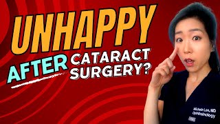 Unhappy After Cataract Surgery? | Common Reasons Why & What To Do About It!