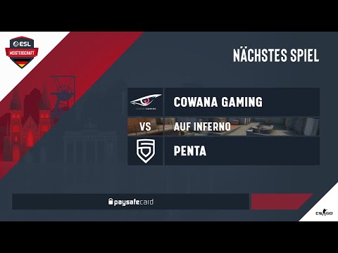 cowana gaming vs PENTA // Map 1 // ESL Meisterschaft 2021 - Saison 1 [2x BO1]
