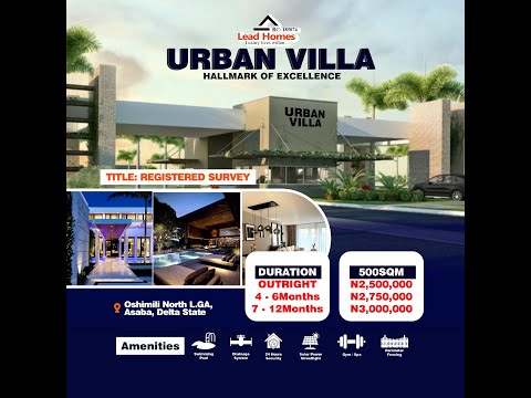 Residential Land For Sale Nollywood Film Village, Nike Art Gallery, Denis Osadebe University, Kade Cinemas , National Museum. Asaba Delta
