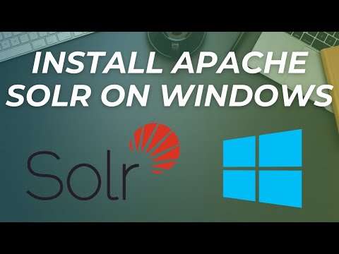Install Apache Solr on windows