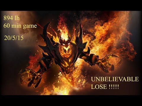 Shadow Fiend vs NECRO MID 900 GPM LOST GAME - INCREDIBLE !! HighLights