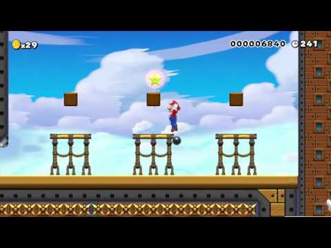Super Mario Maker Levels: "Bowser's Big Fleet: Airship #9"