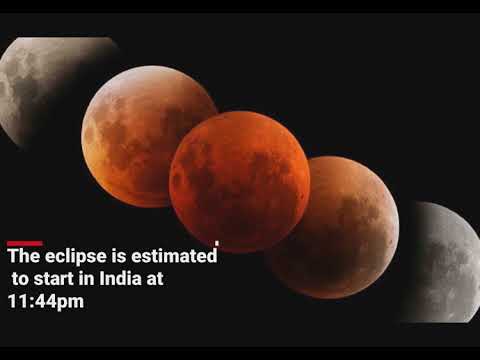 Blood Moon Lunar Eclipse 2018 in India | Dhanshree Gems