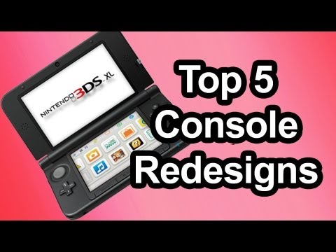 Top 5 - Console redesigns